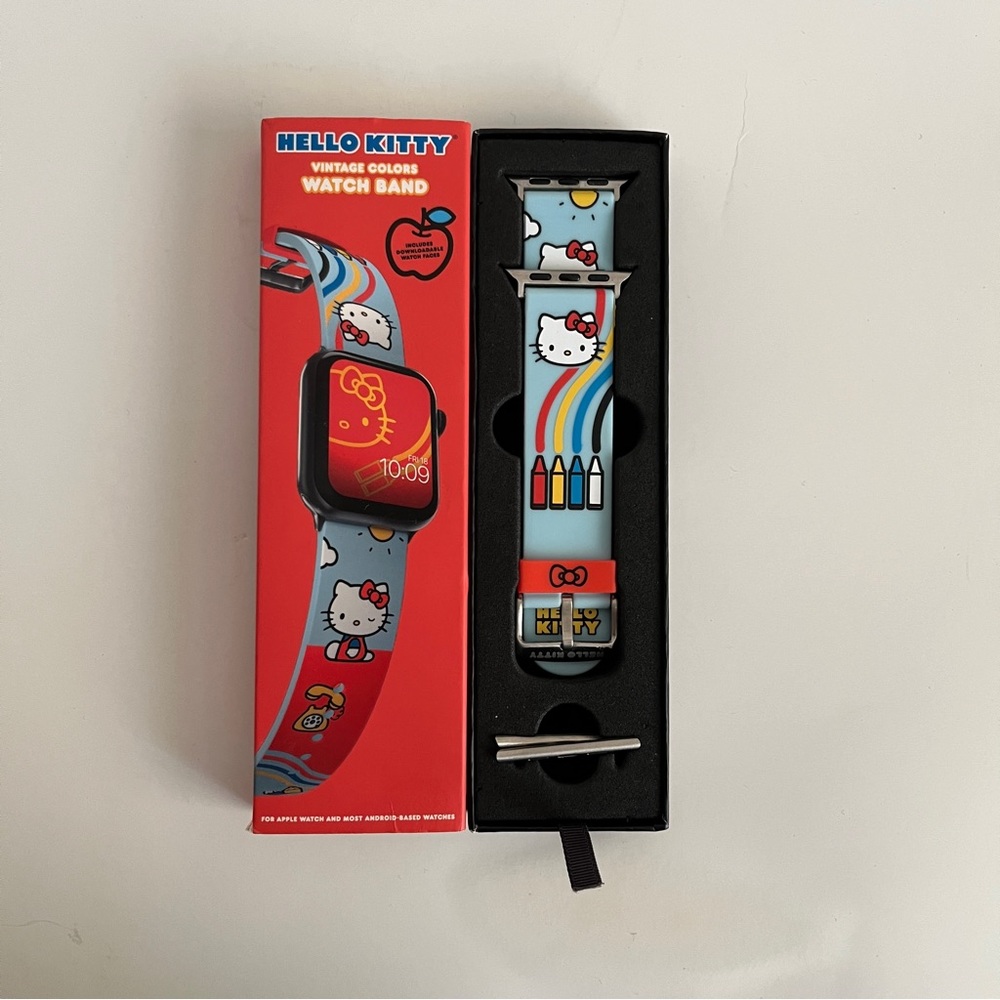 MobyFox Hello Kitty Apple Watch Band Vintage colors Silicone